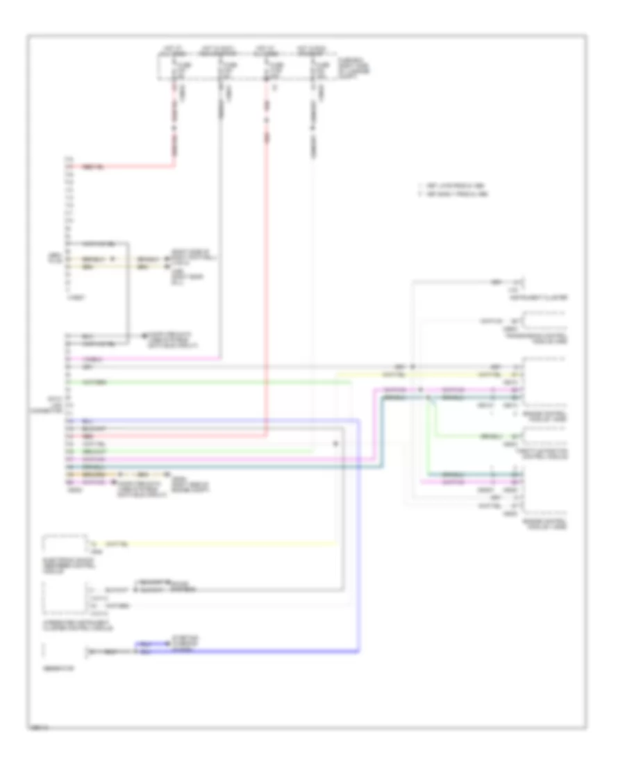 Data Link Connector Wiring Diagram for BMW 750iL 1996