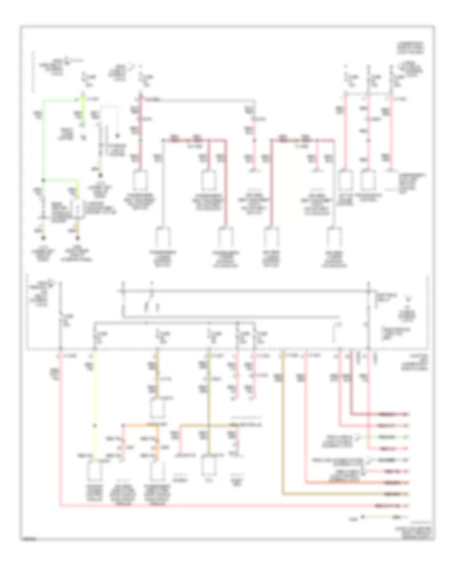 Power Distribution Wiring Diagram (5 of 5) for BMW 128i 2011