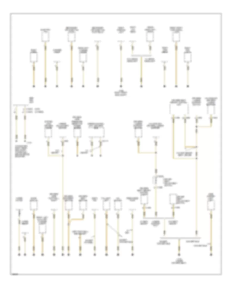 Ground Distribution Wiring Diagram (2 of 4) for BMW 325Ci 2002