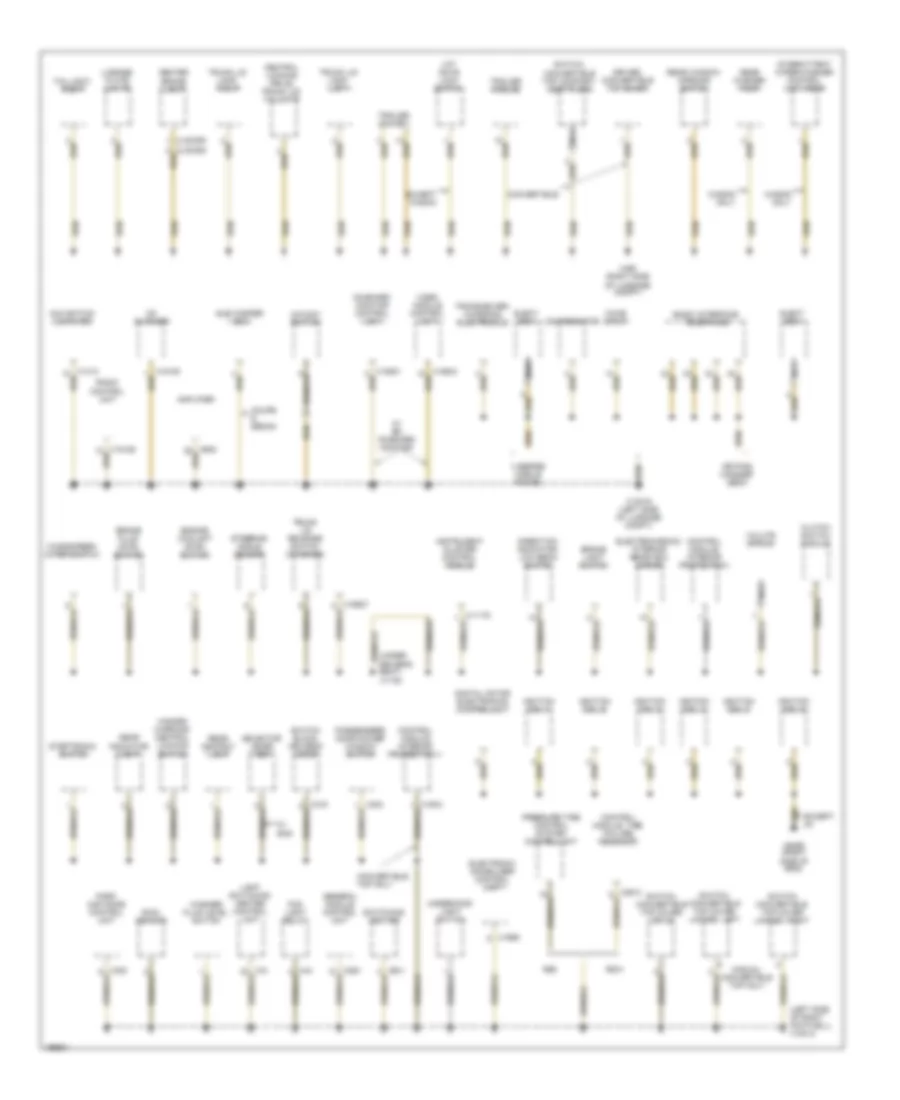 Ground Distribution Wiring Diagram (4 of 4) for BMW 325Ci 2002