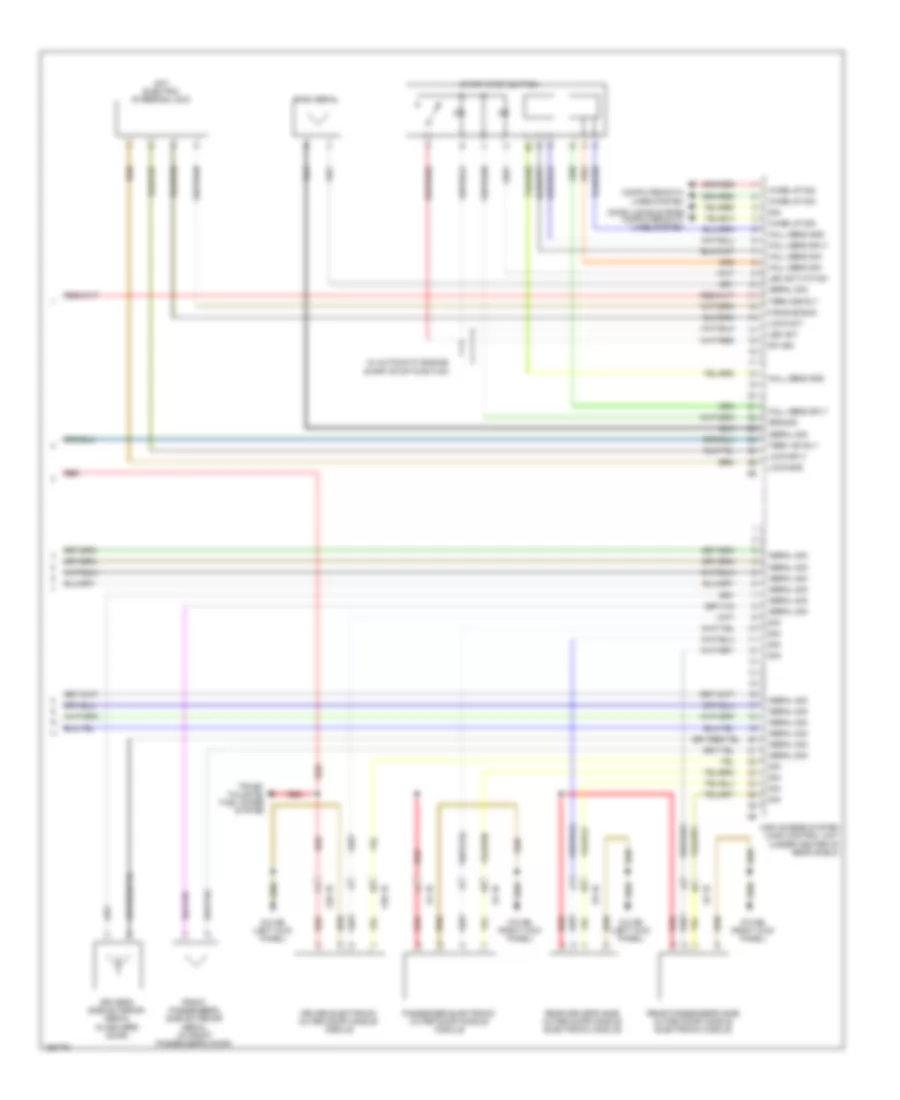 AccessStart Wiring Diagram (2 of 2) for BMW M6 2014