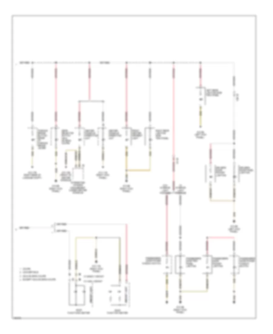 Instrument Illumination Wiring Diagram 2 of 2 for BMW M6 2014