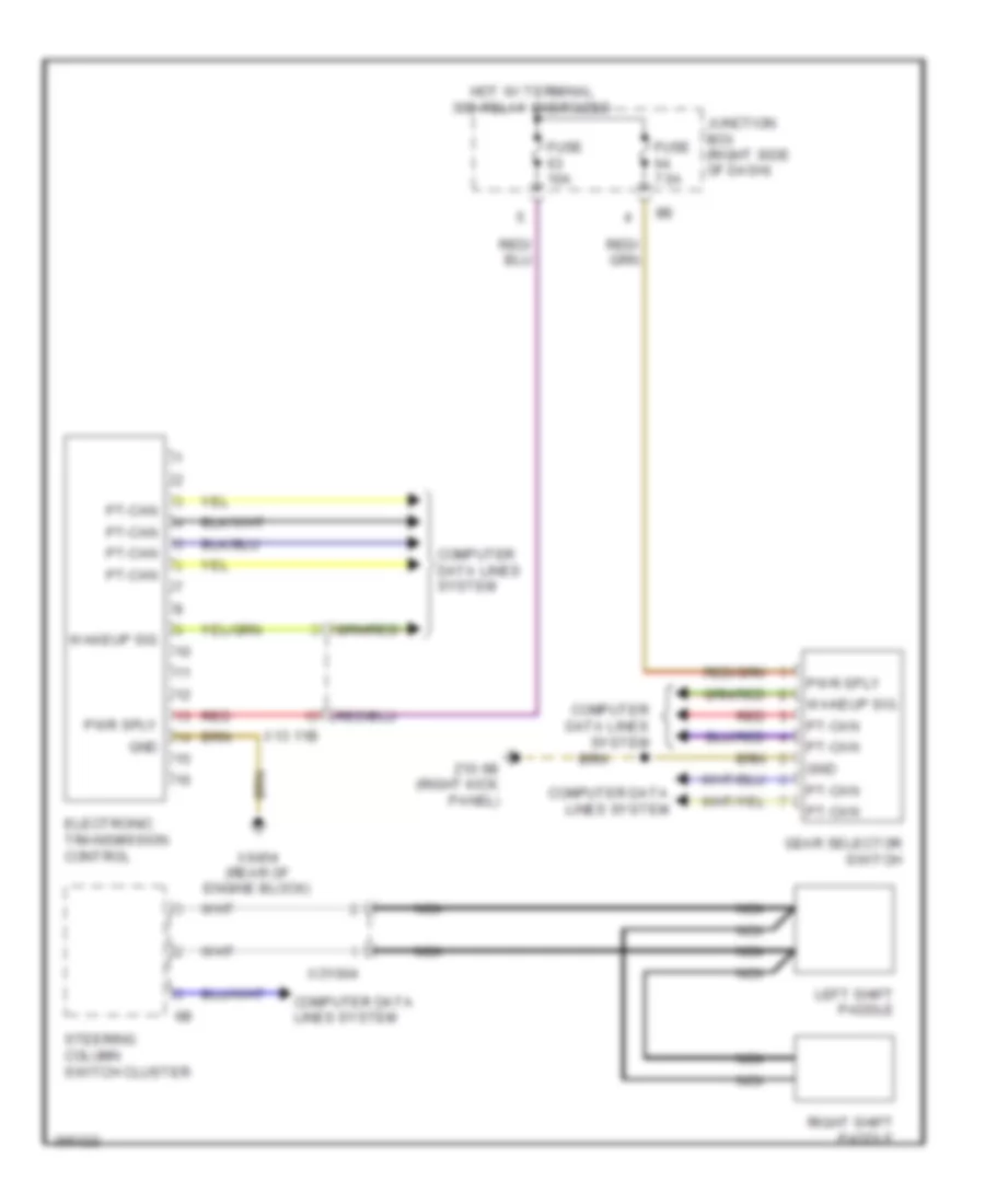 A T Wiring Diagram for BMW 528xi 2012