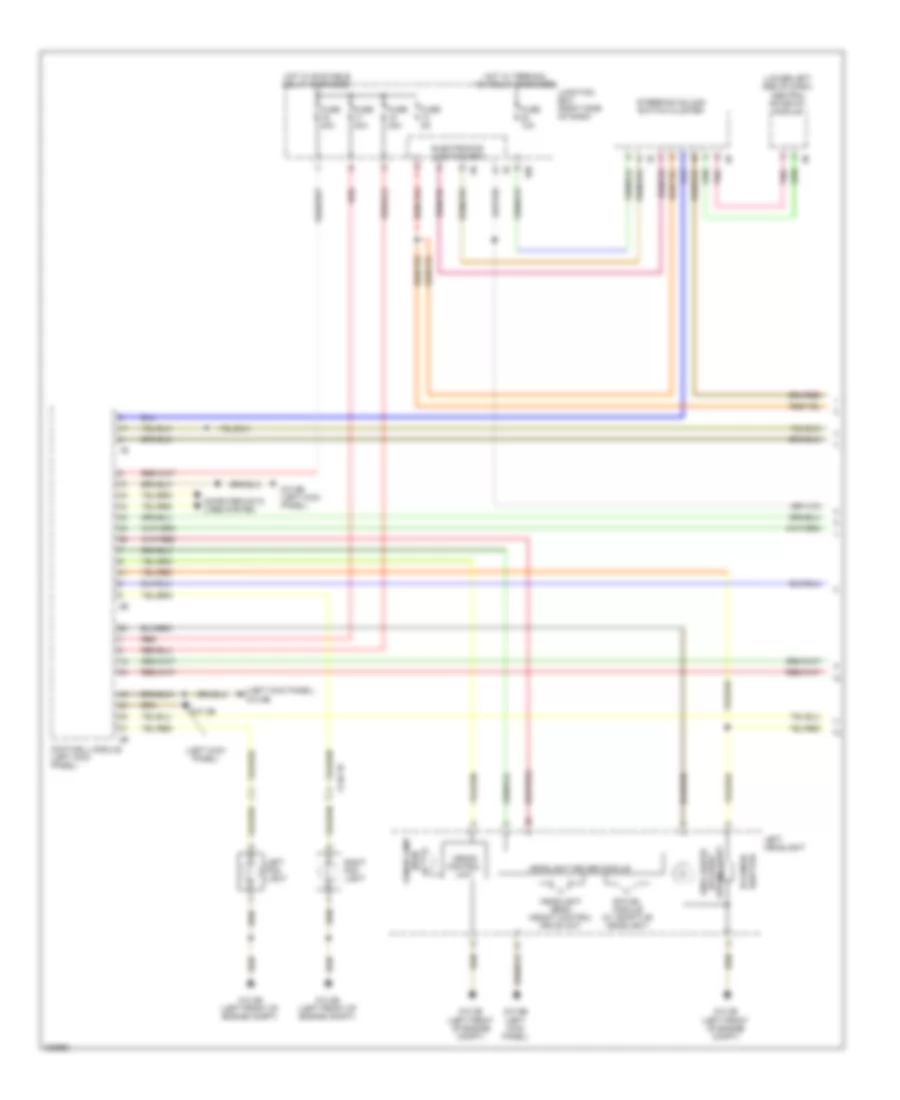 Headlights Wiring Diagram 1 of 2 for BMW 750Lxi 2010