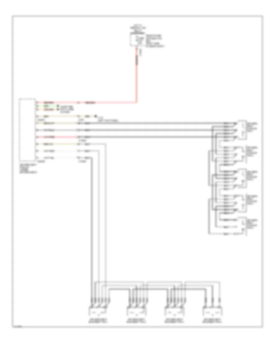 Seat Ventilation Wiring Diagram 1 of 2 for BMW X5 M 2013