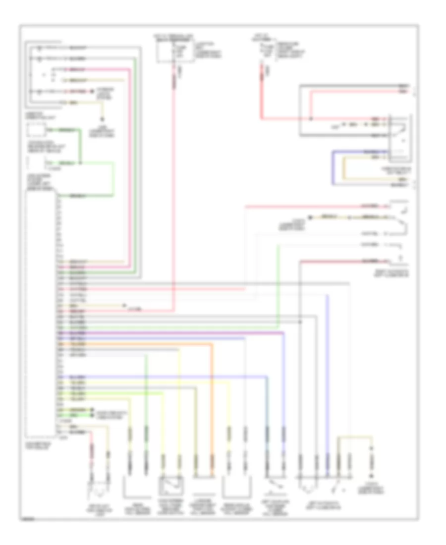 Convertible Top Wiring Diagram 1 of 2 for BMW M3 2008