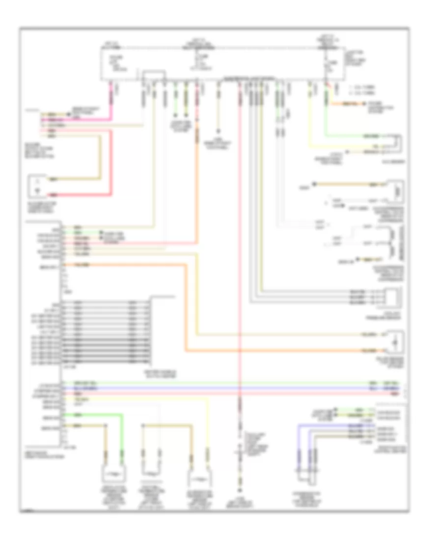 Automatic A C Wiring Diagram 1 of 2 for BMW X1 sDrive28i 2014