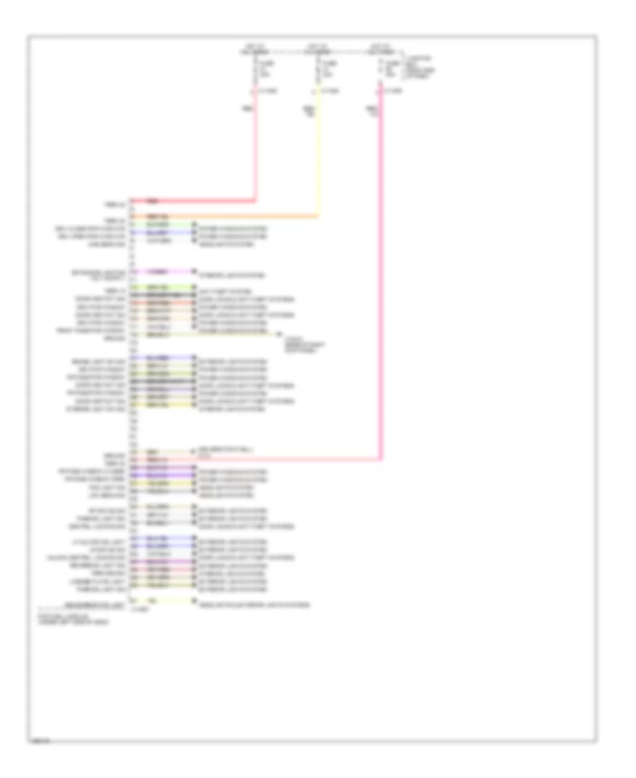 Body Control Modules Wiring Diagram 2 of 2 for BMW X1 sDrive28i 2014
