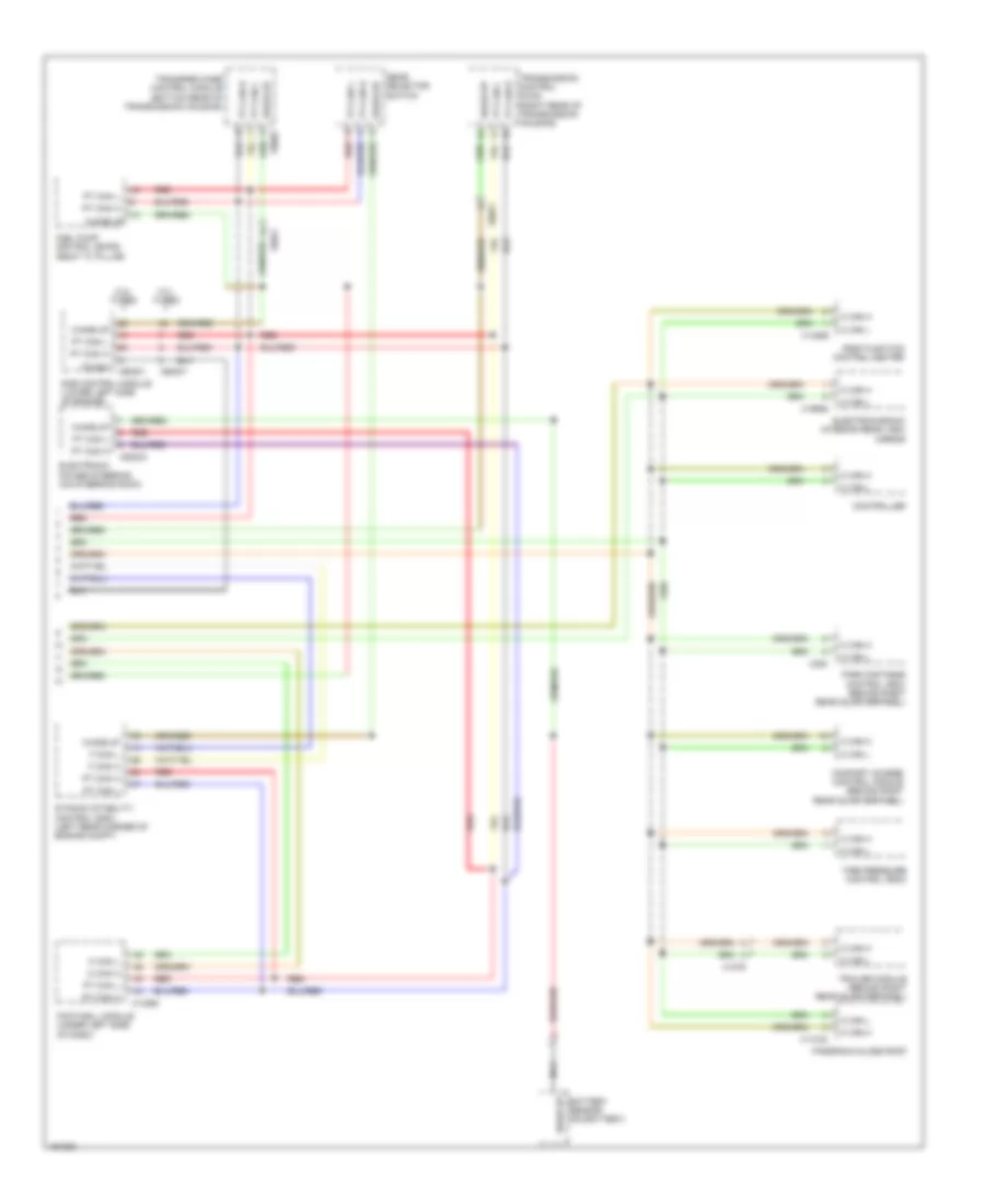 Computer Data Lines Wiring Diagram 2 of 2 for BMW X1 sDrive28i 2014