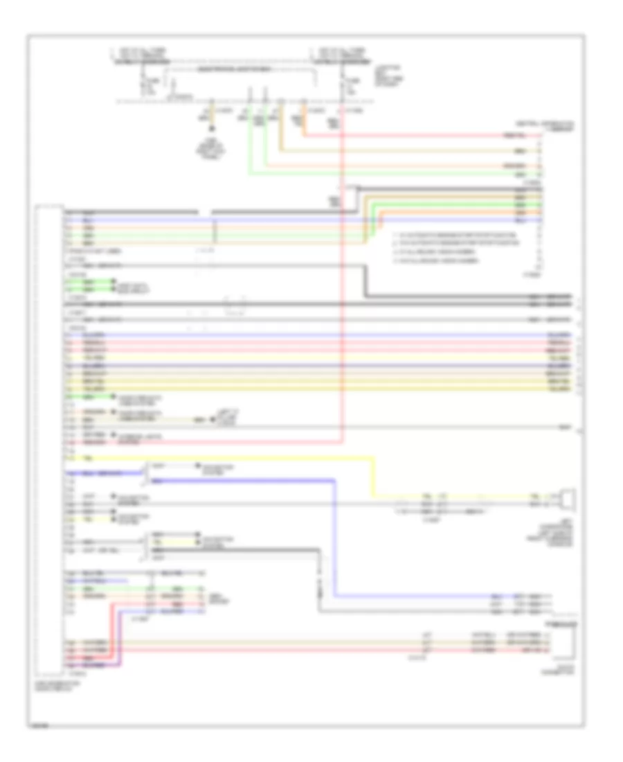 Base Radio Wiring Diagram with CIC 1 of 2 for BMW X1 sDrive28i 2014