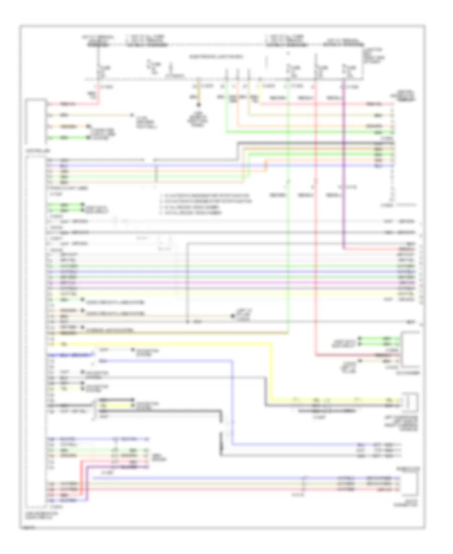 Hifi Radio Wiring Diagram, with CIC (1 of 2) for BMW X1 sDrive28i 2014