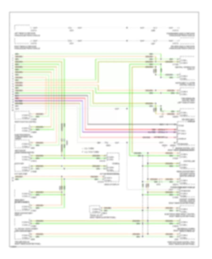 Computer Data Lines Wiring Diagram 3 of 3 for BMW X6 35i 2013
