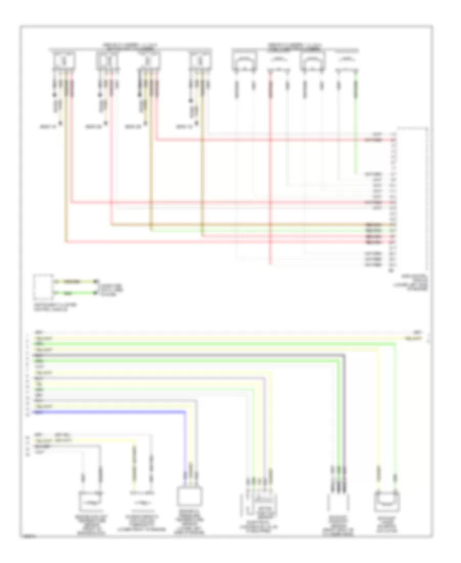 2.0L Turbo, Engine Performance Wiring Diagram (3 of 4) for BMW X1 xDrive28i 2014
