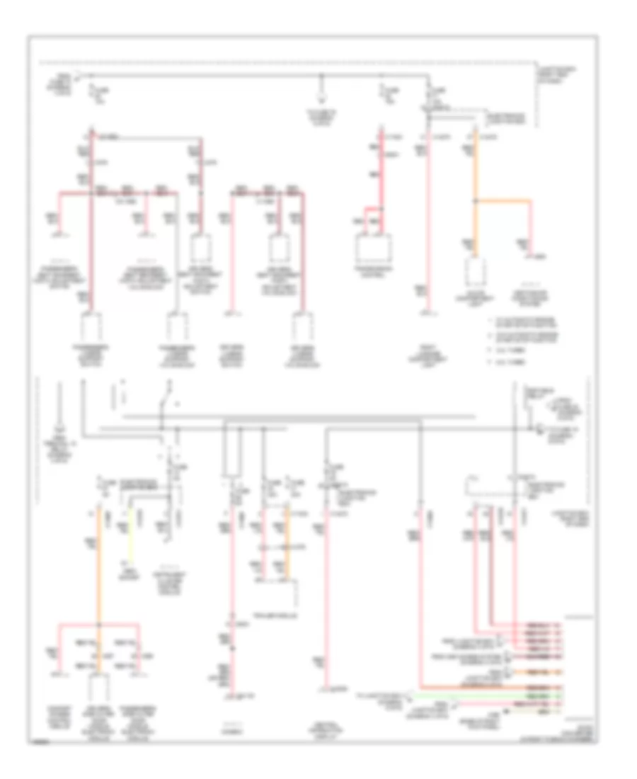 Power Distribution Wiring Diagram (5 of 6) for BMW X1 xDrive28i 2014