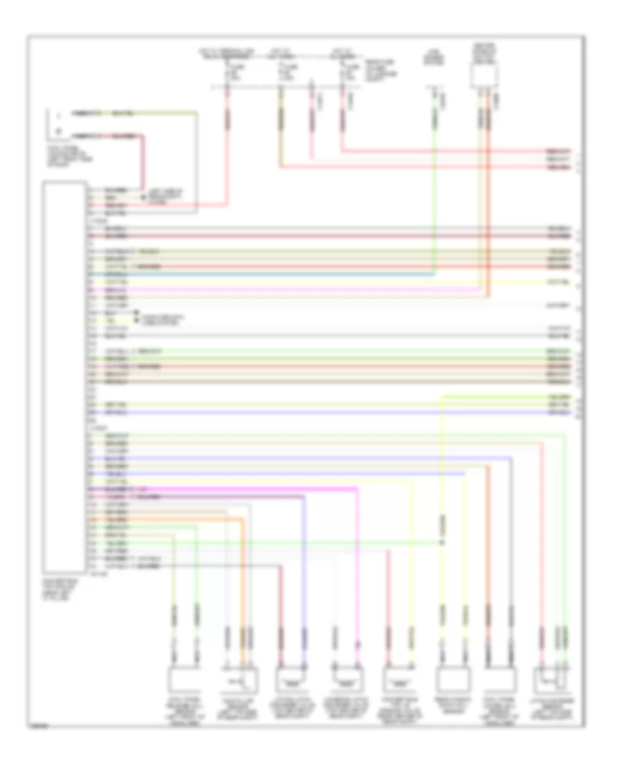 Convertible Top Wiring Diagram 1 of 2 for BMW M6 2008