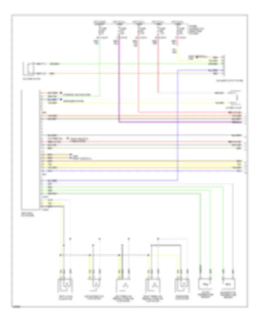 Automatic A C Wiring Diagram 1 of 2 for BMW X3 30i 2005