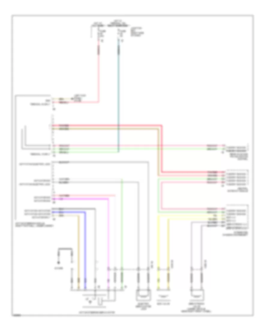 Active Power Steering Wiring Diagram for BMW 535xi 2012