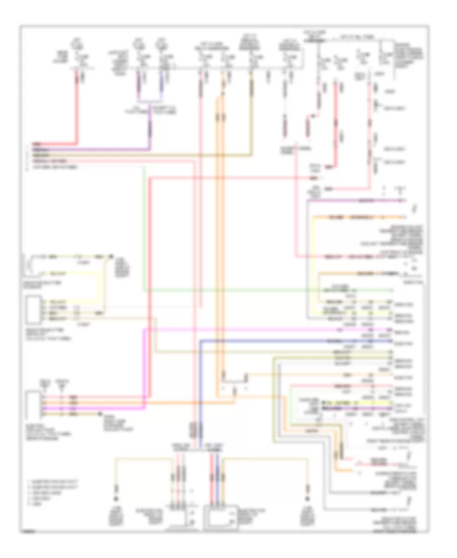 Automatic A C Wiring Diagram 3 of 3 for BMW 328i 2011