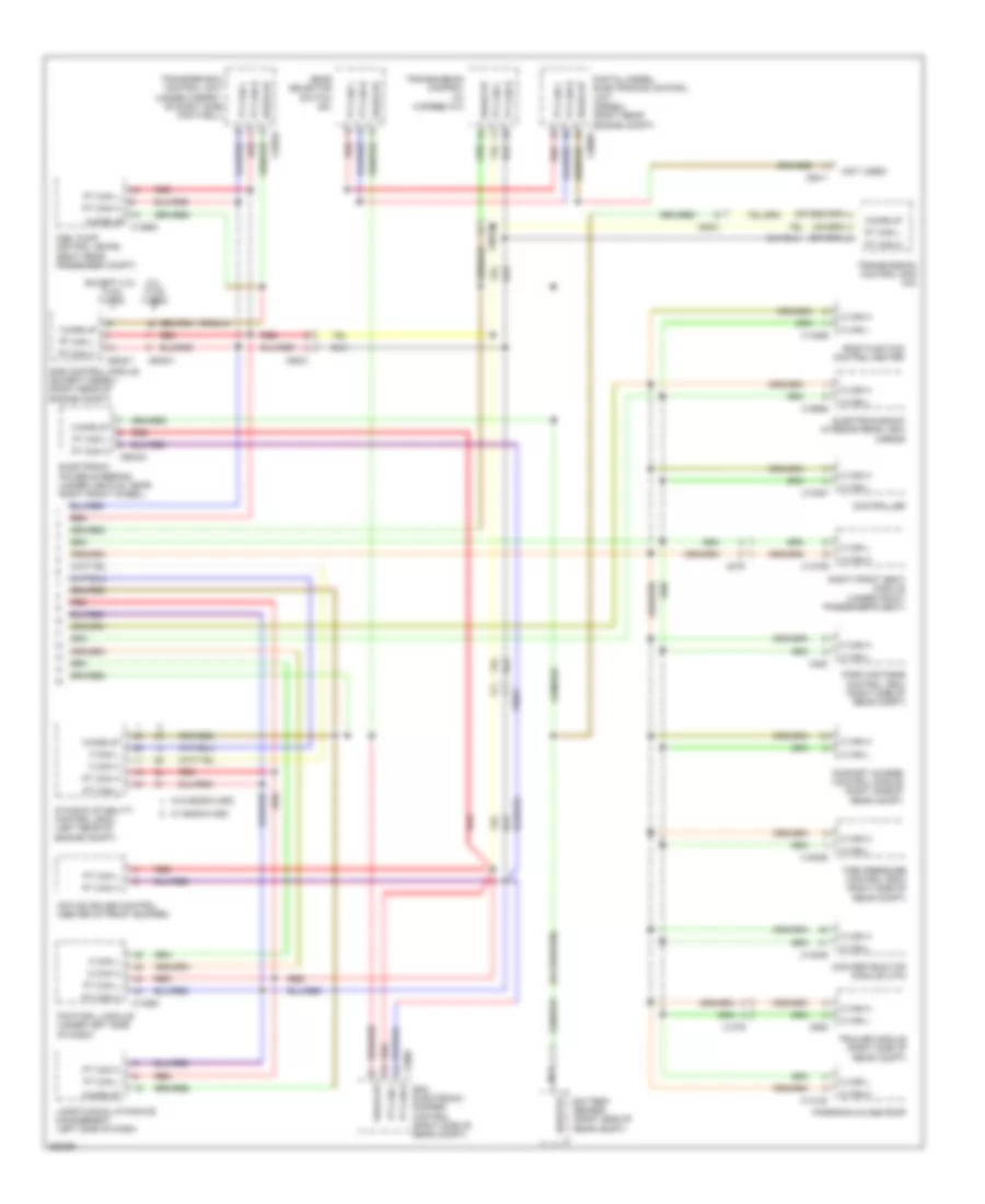 Computer Data Lines Wiring Diagram (2 of 2) for BMW 328i 2011