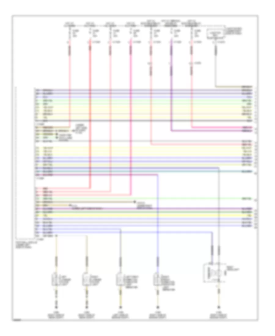 Exterior Lamps  Trailer Connector Wiring Diagram Sedan  Wagon 1 of 3 for BMW 328i 2011