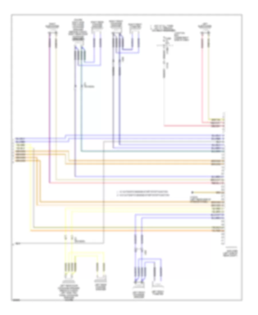 Hifi Radio Wiring Diagram Except Convertible without CIC CCC  M ASK 2 of 2 for BMW 328i 2011