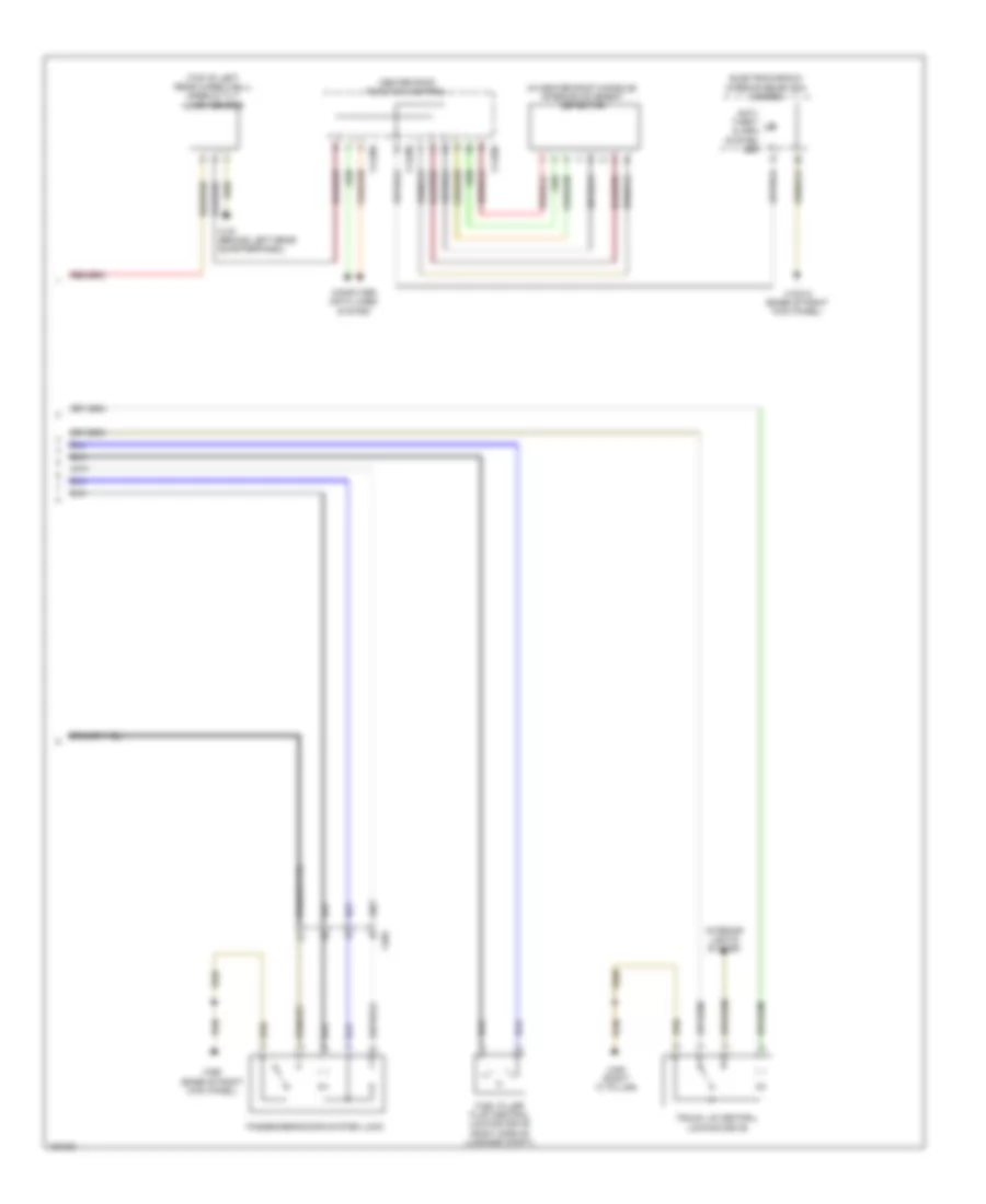 Power Door Locks Wiring Diagram (3 of 3) for BMW X1 xDrive35i 2014