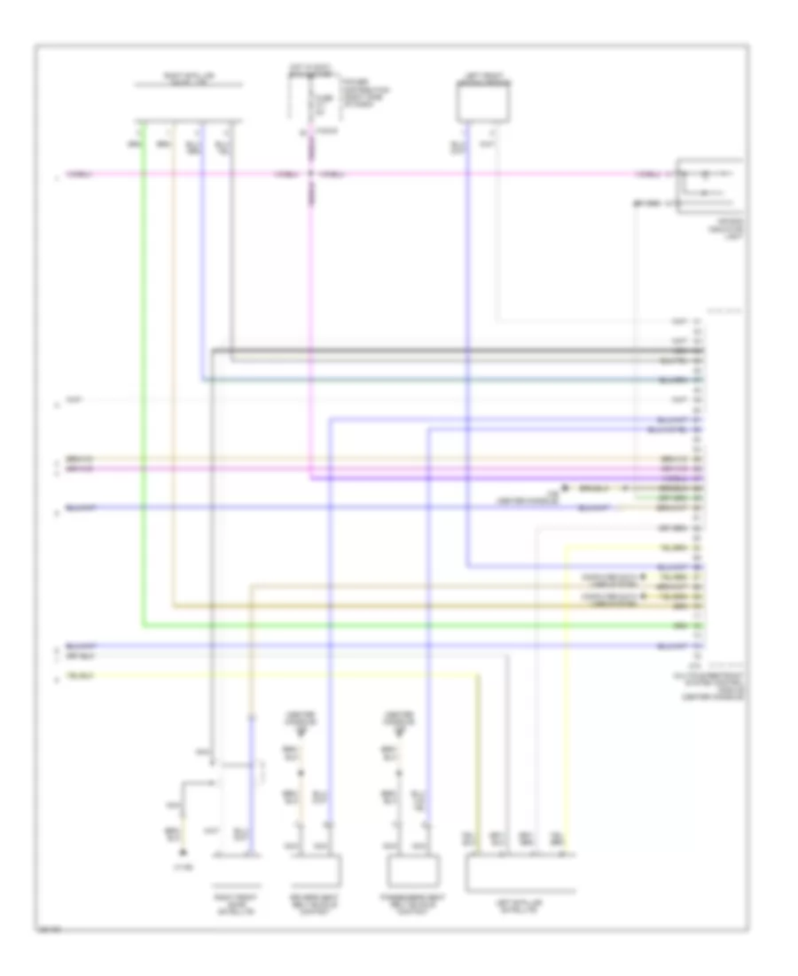 Supplemental Restraints Wiring Diagram 3 of 3 for BMW X3 30i 2008