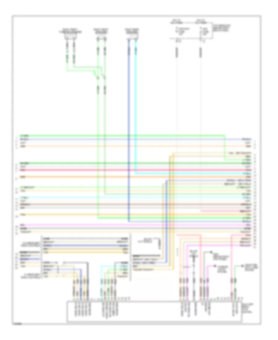 Все схемы для электропроводки Buick Enclave CXL 2008 Wiring diagrams