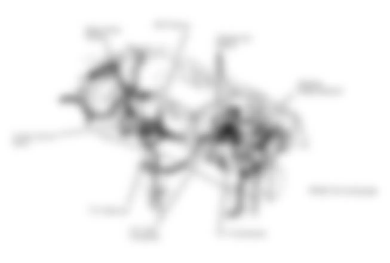 Buick Electra Limited 1990 - Component Locations -  Component Locations (2 Of 3)