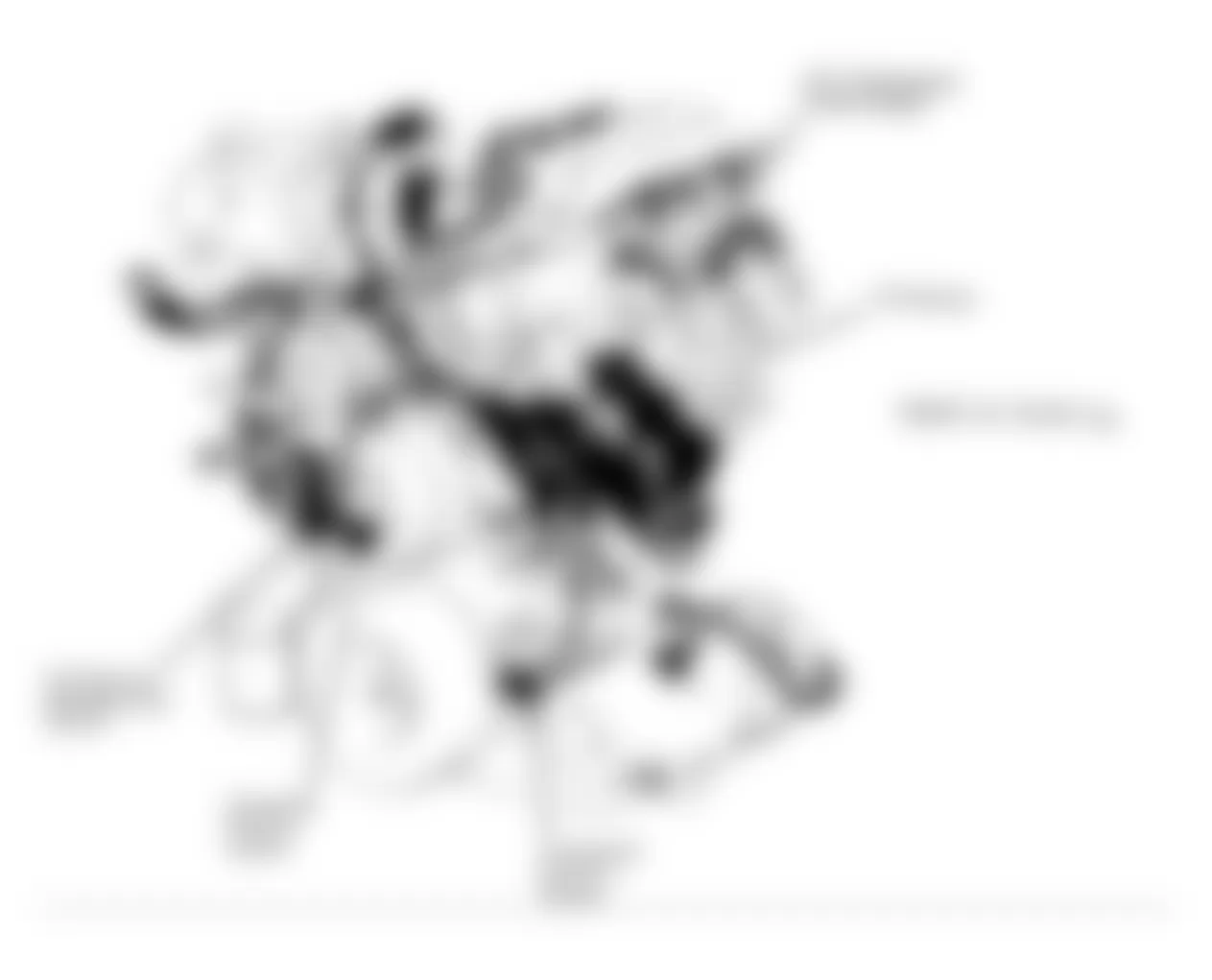 Buick Electra Limited 1990 - Component Locations -  Component Locations (3 Of 3)