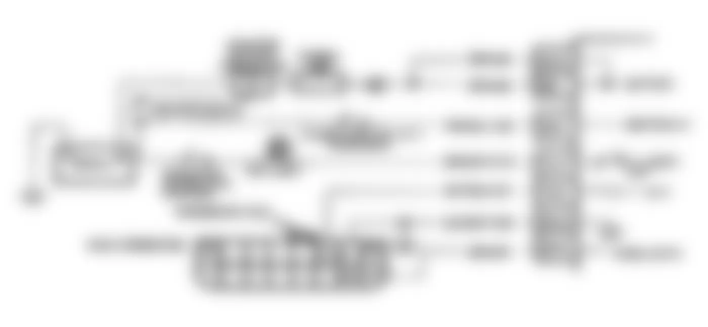 Buick Electra Limited 1990 - Component Locations -  Code 16: System Volt Hi Ckt Diag