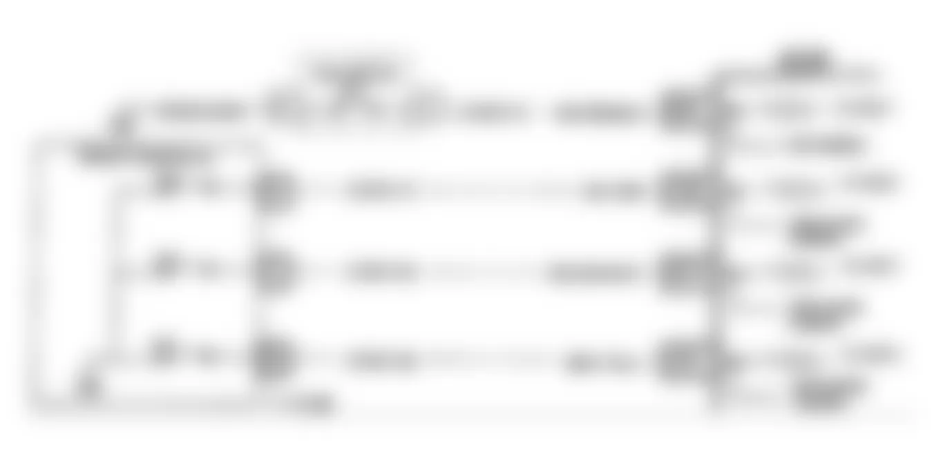 Buick Electra Limited 1990 - Component Locations -  Code 27/28 or 29: Gear Switch Ckt Diag