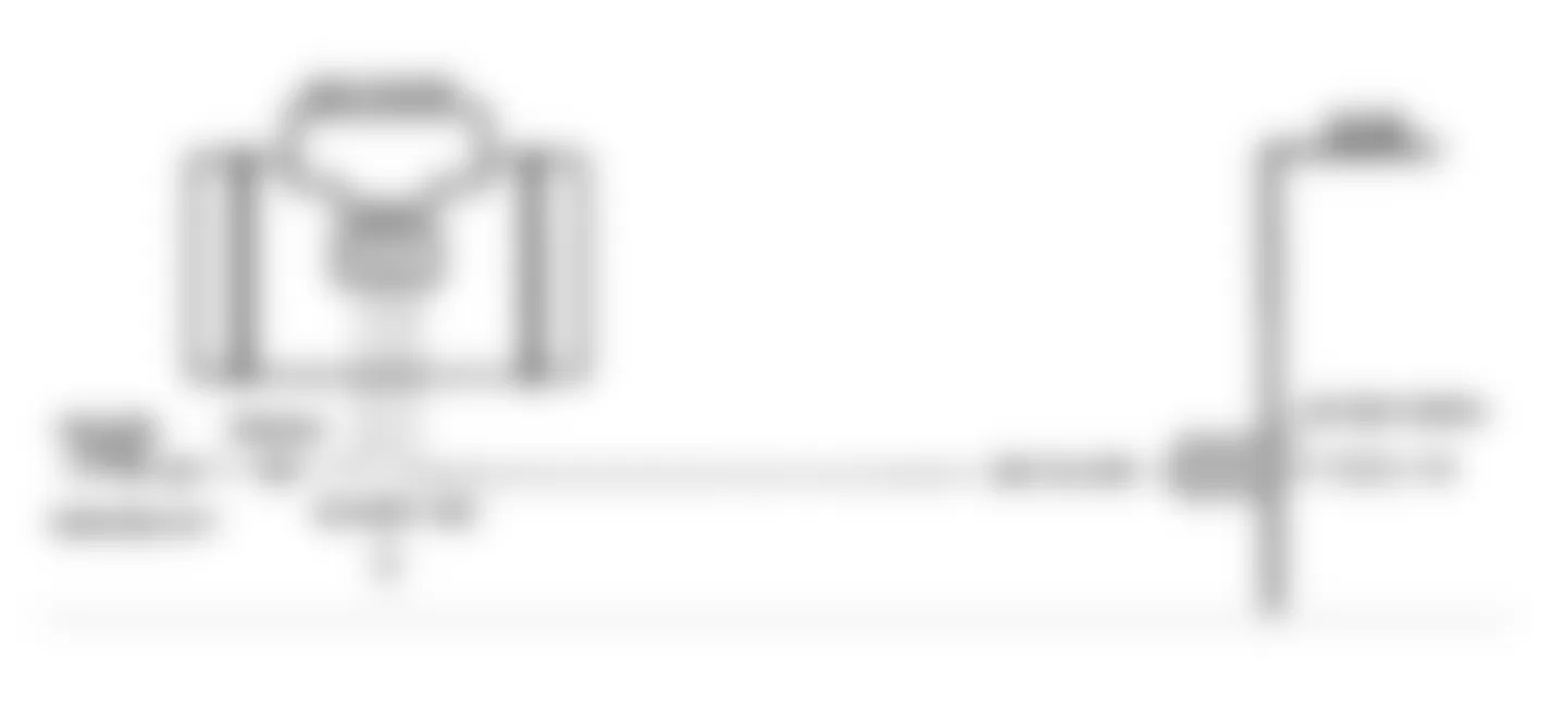 Buick LeSabre Limited 1990 - Component Locations - Code 34: Mass Airflow Sensor Ckt Diag