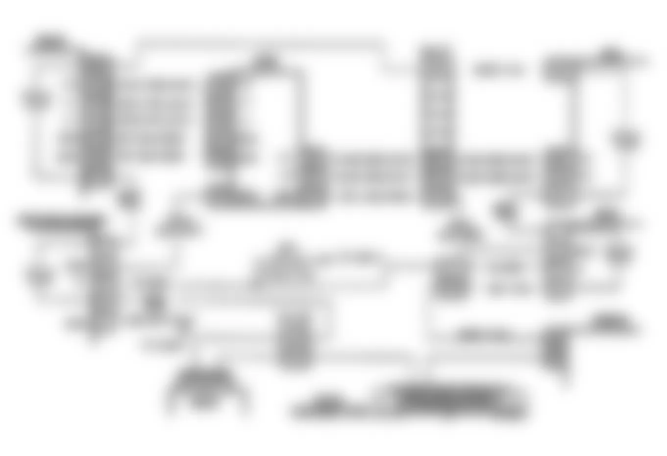 Buick Reatta 1990 - Component Locations -  Chart B: Circuit Diagram