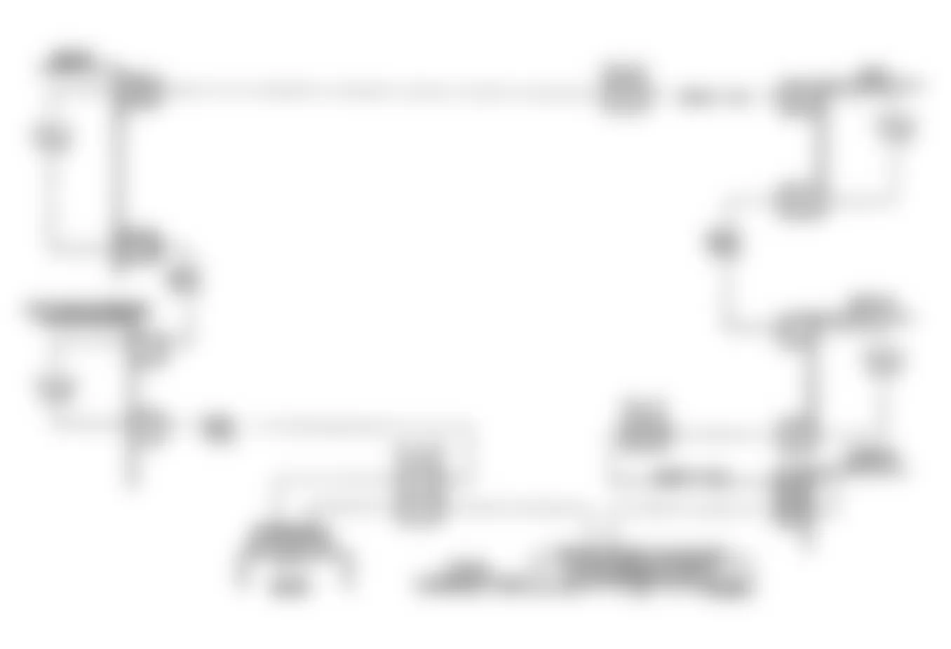 Buick Reatta 1990 - Component Locations -  Chart D-1: Circuit Diagram