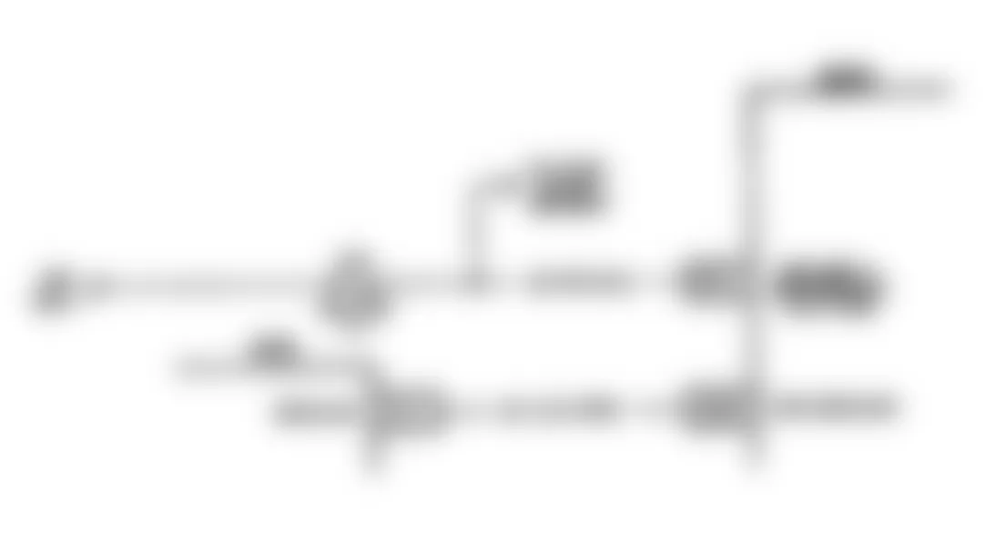 Buick Reatta 1990 - Component Locations -  Code B411 or 412: Circuit Diagram