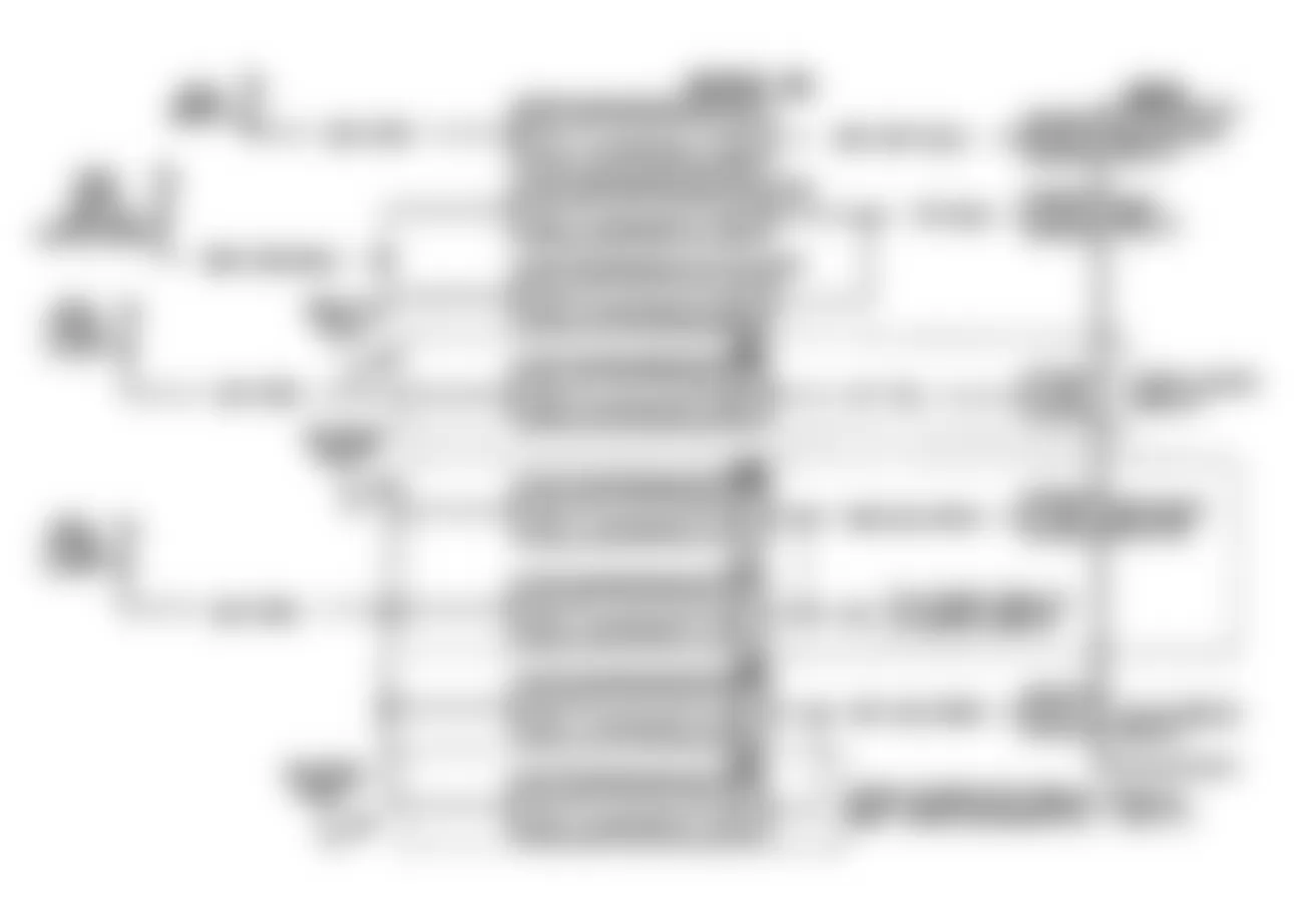 Buick Reatta 1990 - Component Locations -  Code B420: Circuit Diagram