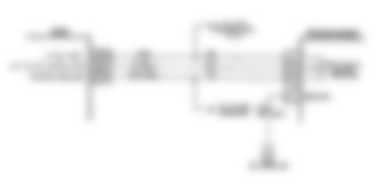 Buick Reatta 1990 - Component Locations -  Code B440: Circuit Diagram