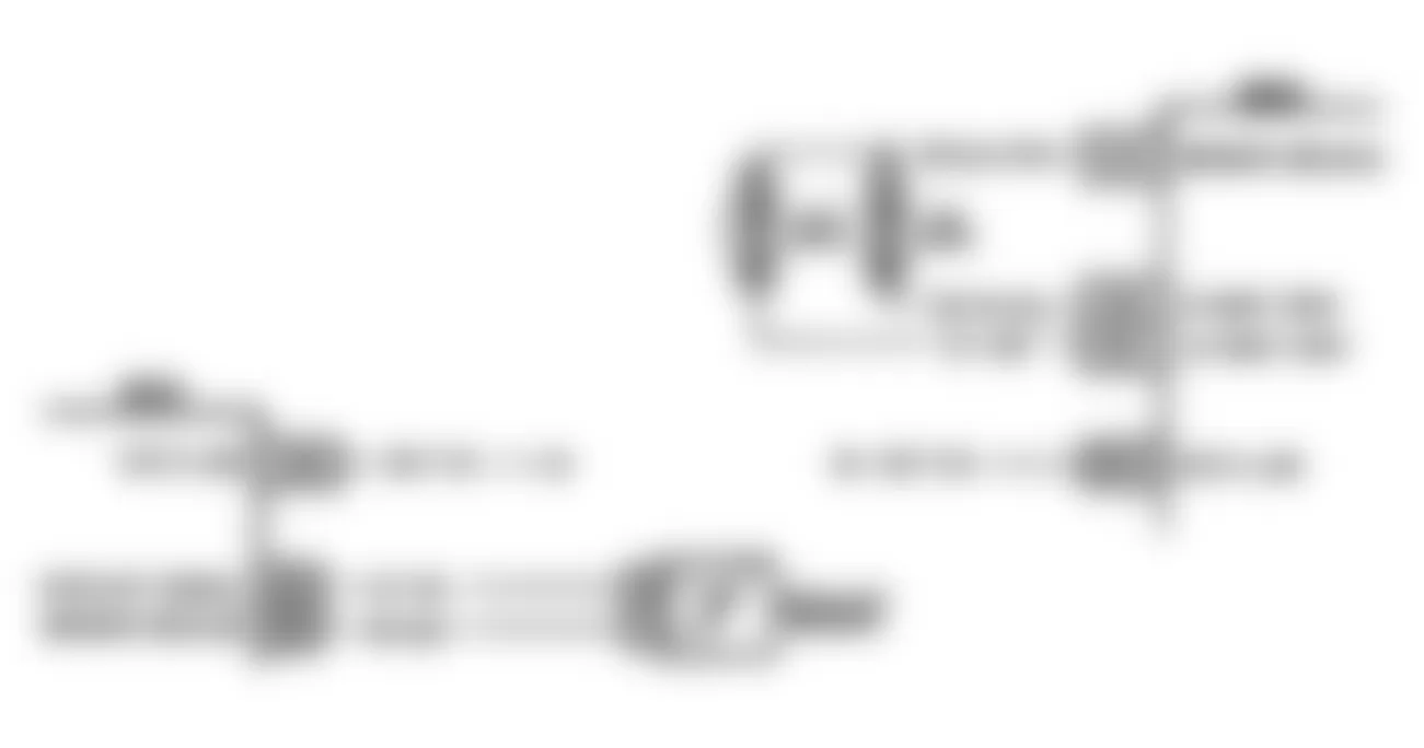 Buick Reatta 1990 - Component Locations -  Code B450: Circuit Diagram High Side Temp Too High