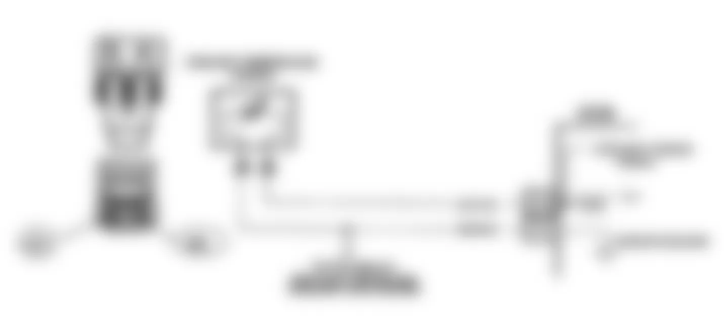 Buick Skylark 1990 - Component Locations -  Code 14: Circuit Diagram (W BODY)