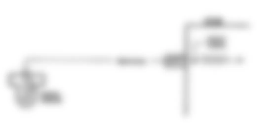 Buick Skylark 1990 - Component Locations -  Code 43: Circuit Diagram (N Body)