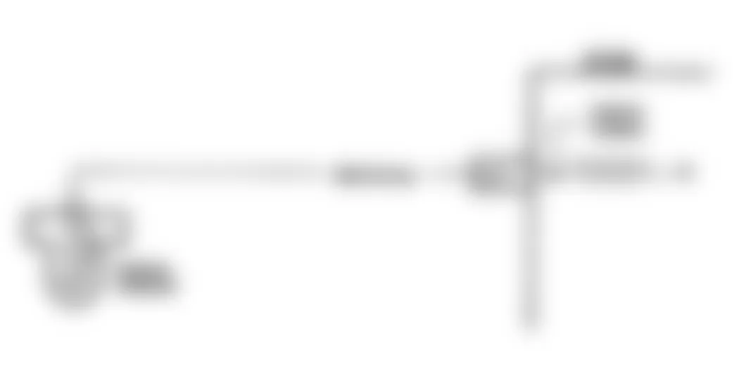 Buick Skylark 1990 - Component Locations -  Code 43: Circuit Diagram (W Body)