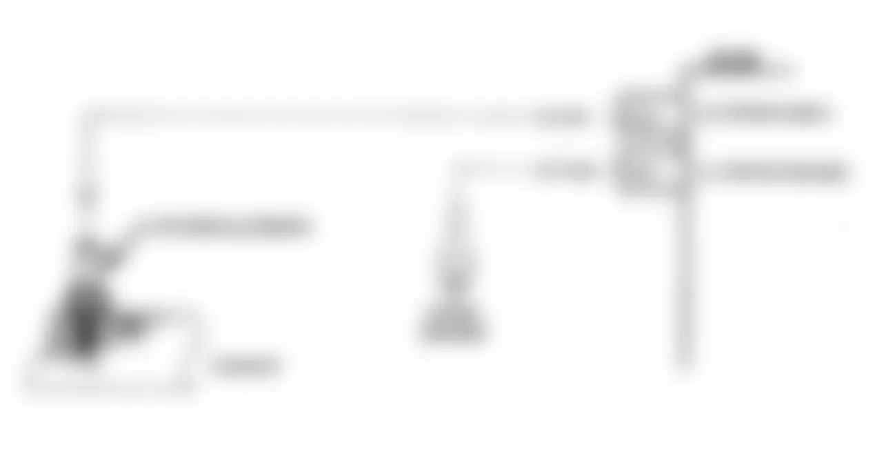 Buick Skylark 1990 - Component Locations -  Code 44: Circuit Diagram (W Body)