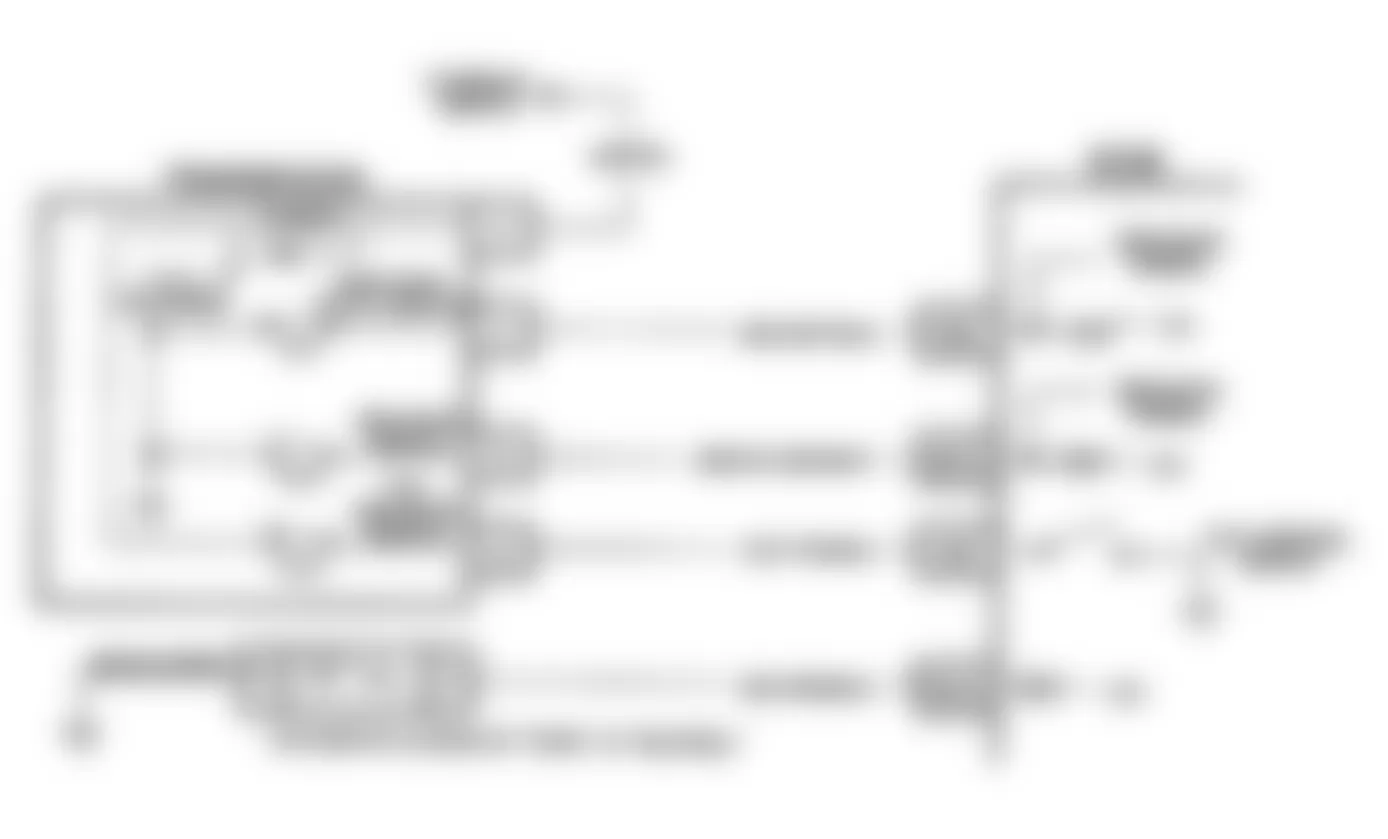 Buick Skylark 1990 - Component Locations -  Code 62: Circuit Diagram (N Body)