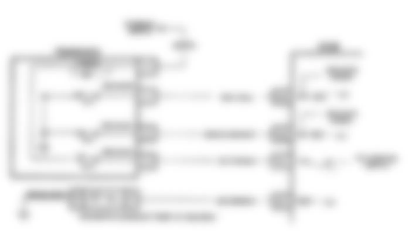 Buick Skylark Gran Sport 1990 - Component Locations -  Code 62: Circuit Diagram (W Body)