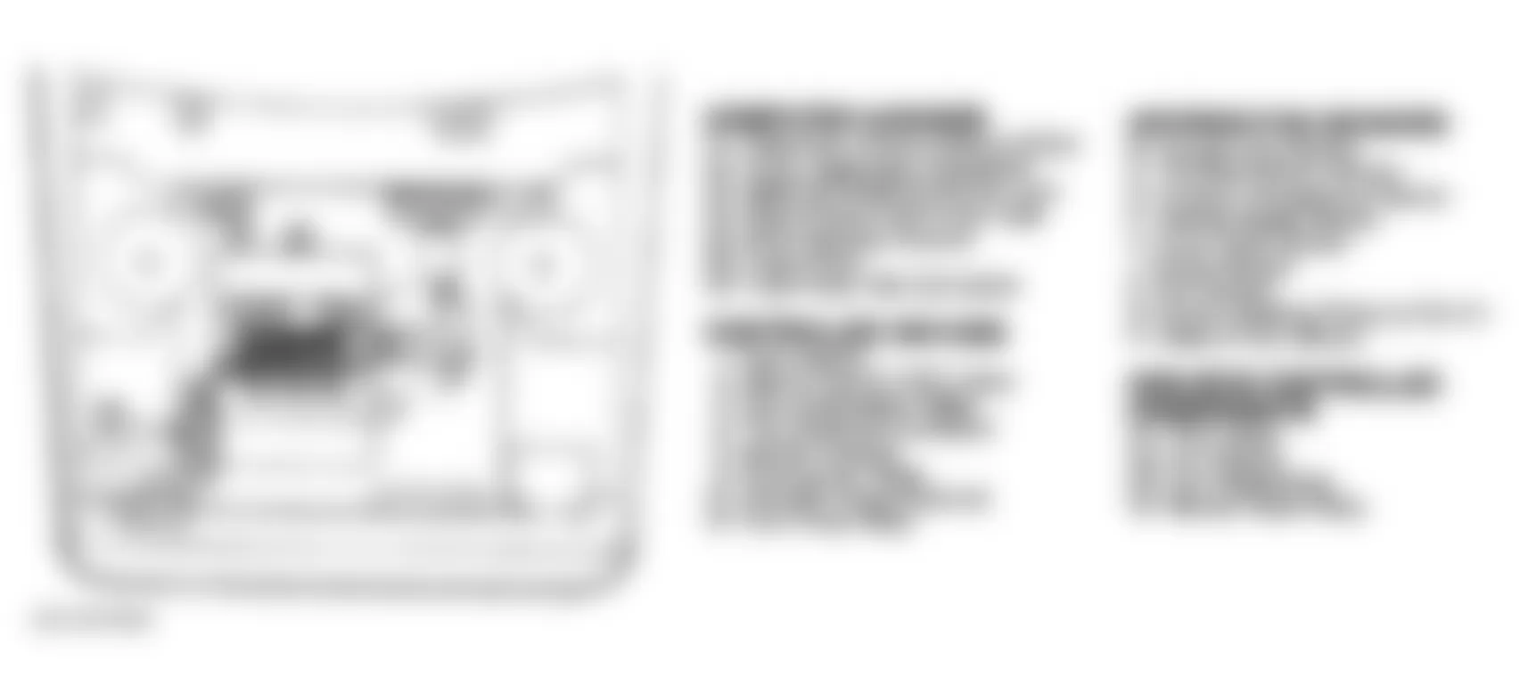Buick Century Custom 1991 - Component Locations -  Component Locations (3 Of 6)