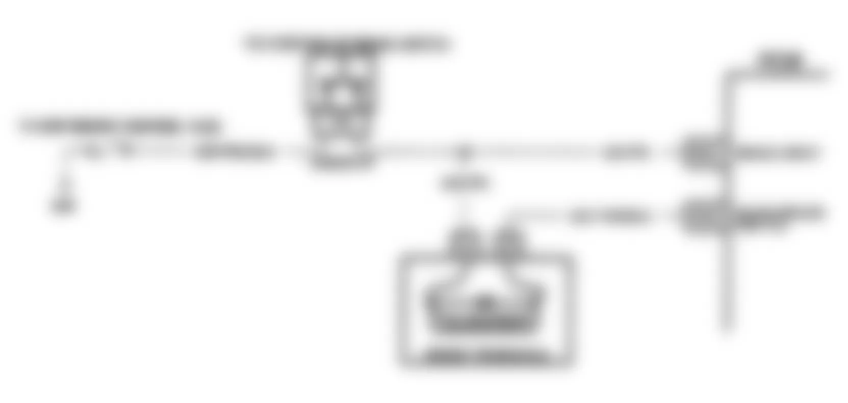 Buick Park Avenue Ultra 1991 - Component Locations -  Code 39, Schematic, W/4T60, TCC Ckt Using Tech 1