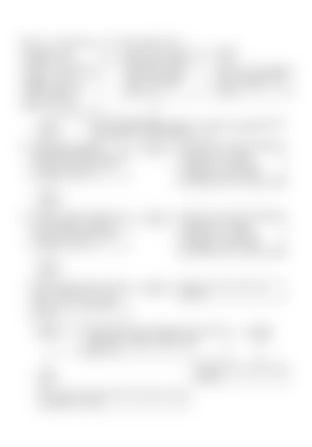 Buick Roadmaster Estate Wagon 1991 - Component Locations -  Code 35, Flow Chart, IAC Idle Speed Error