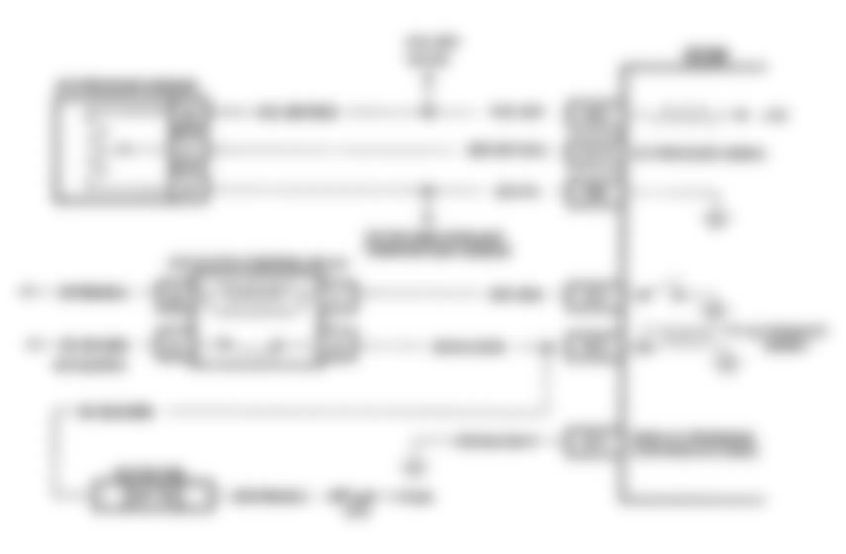 Buick Skylark 1991 - Component Locations -  Code 66, Schematic, L Body, A/C Pressure Sensor