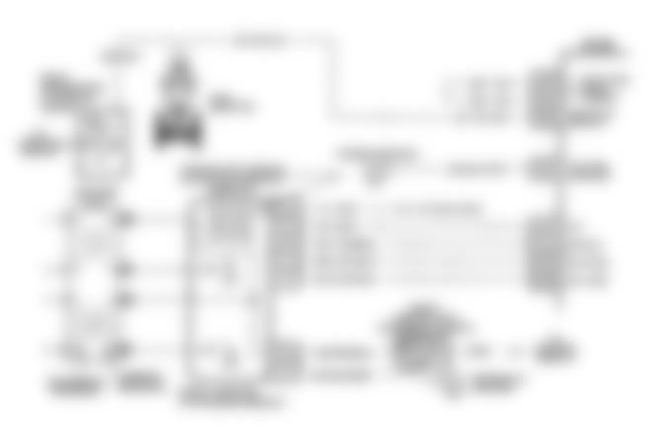 Buick Century Special 1992 - Component Locations -  Code 42, Schematic, EST Ckt Open or Grounded, W Body